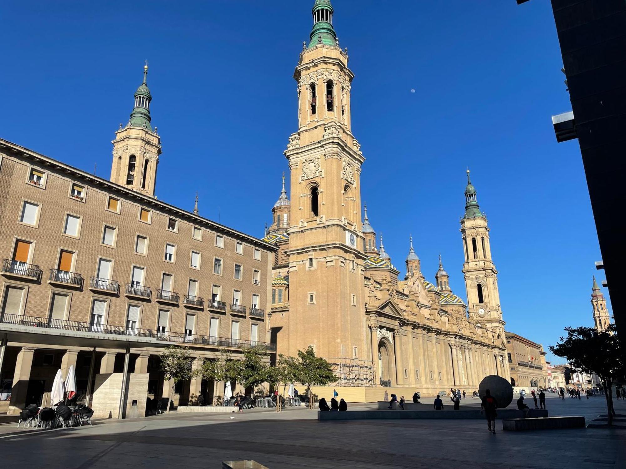 Atico Junto A Mercado Central, Con Parking Gratis Saragozza Esterno foto